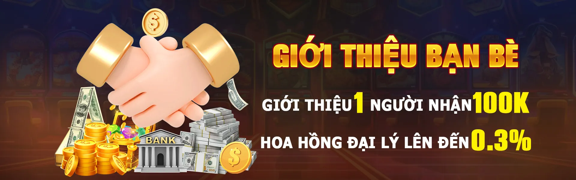Hình ảnh chính SBOBET Nổ Hũ với biểu tượng jackpot lớn và tiền vàng